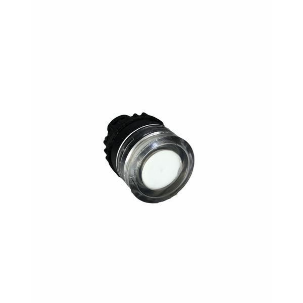 Frontal Botão Faceado Iluminado Weg 22mm Branco S/ Flange