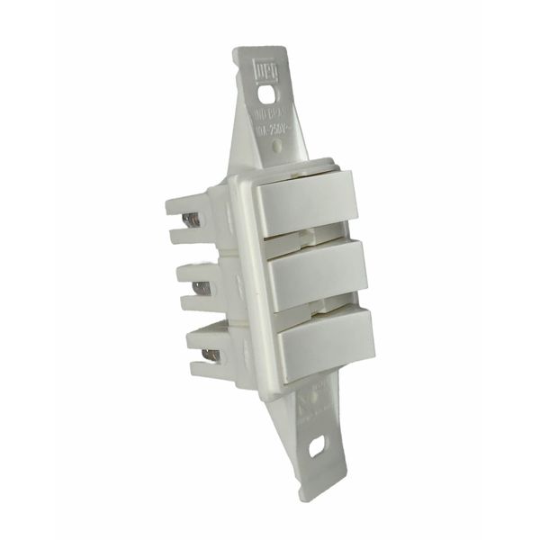 Interruptor 3 Postos Simples Weg 10A/250V Tradicional Klin Branco 13328425