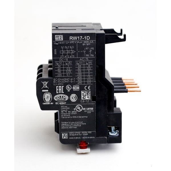 Rele De Sobrecarga Mini Weg 7-10a Rw17-1d3-u010