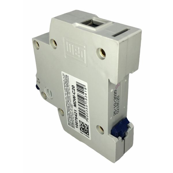 Disjuntor Unipolar 20a Weg Mdw-c20 3ka Curva C