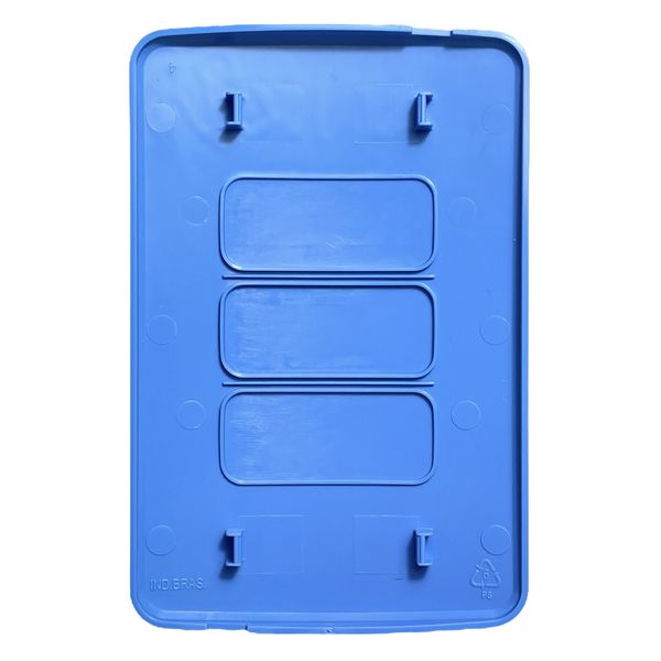 Placa 4X2 Cega Compose Azul S/ Suporte 13207294