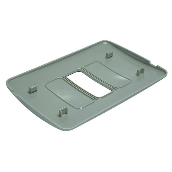Placa 4X2 de 1 Posição Horizontal Compose Cinza S/ Suporte 13207311