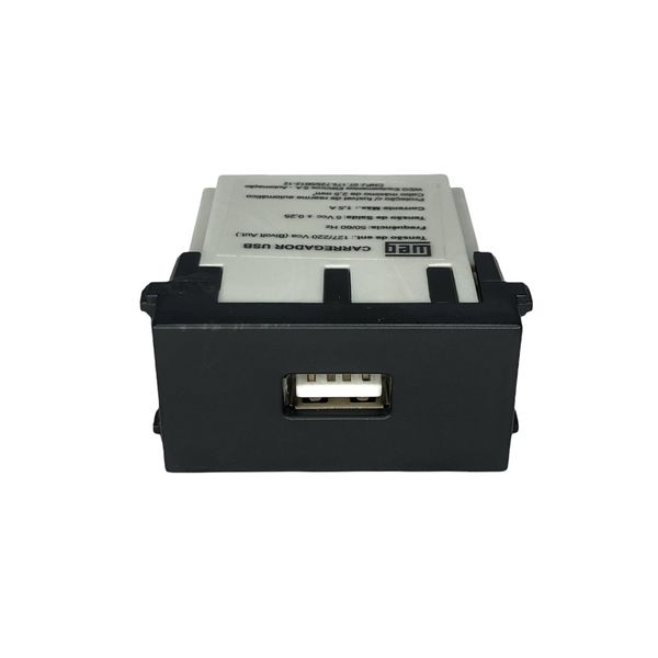Modulo de Tomada USB Weg Refinatto Preto 127/220V 13799961