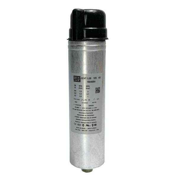 Unidade Capacitiva Trifásica Weg 3KVAR 220V UCWT3V25L16HD