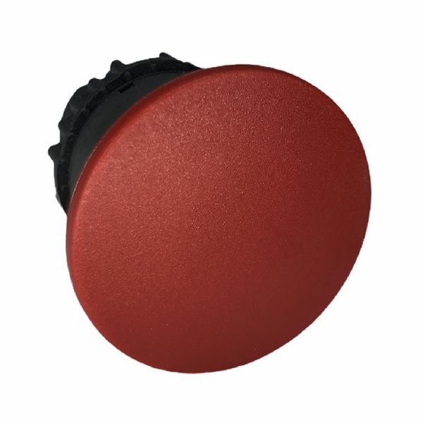 Frontal Botão Soco Weg 22mm Cogumelo Vermelho S/ Flange