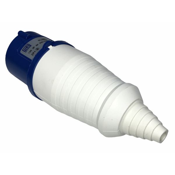 Plugue Industrial 2p+t 16a 6horas 200-250v Azul Weg