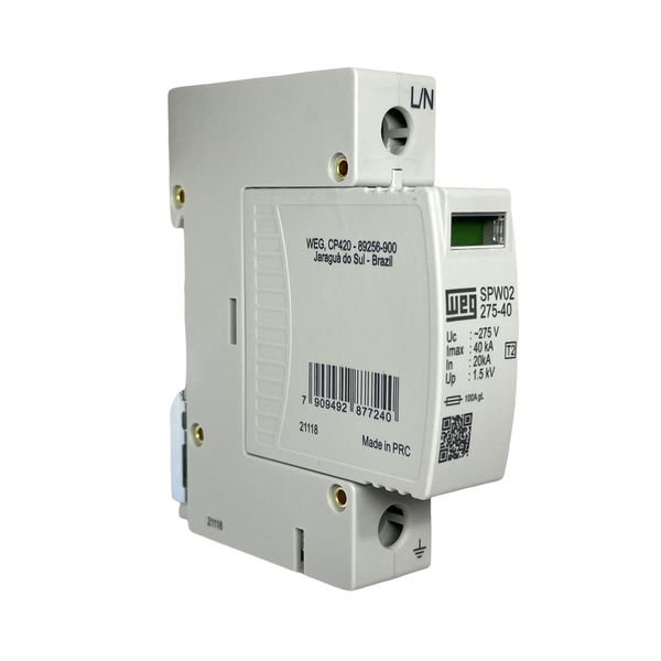 Protetor De Surto Weg Classe Ii 20/40ka 275v 1,5kv Spw02-275