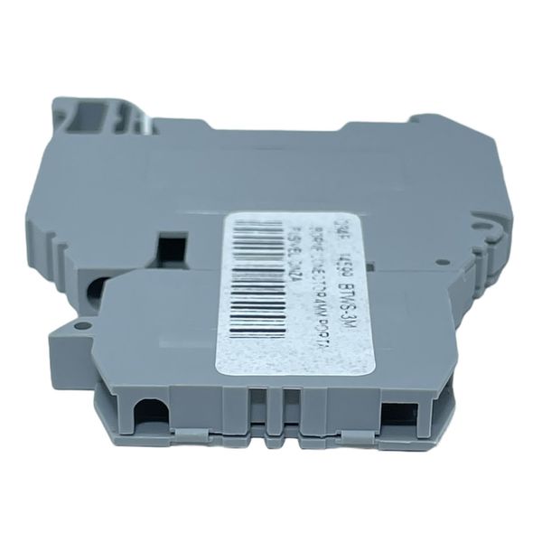 Borne Sak Conector 4mm Cinza Porta Fusível Weg Btws-3m