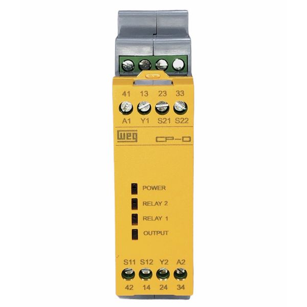 Rele Segurança Emergência 24VCC C/ Reset Automático Weg