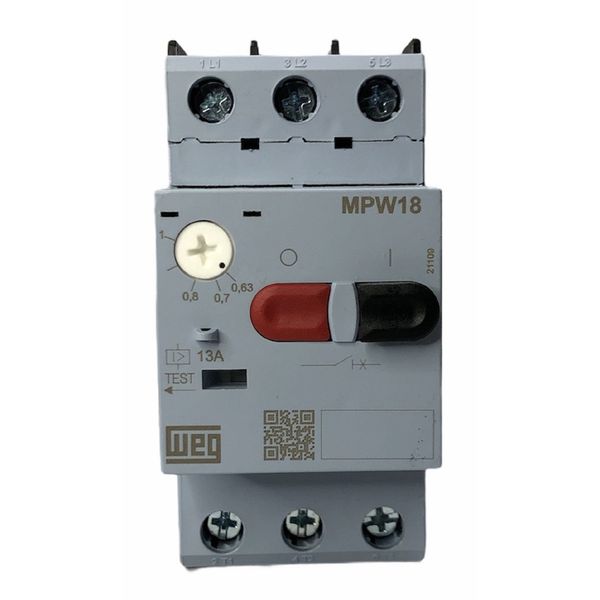 Disjuntor Motor 18a Weg Mpw18-3- Faixa Ajustavel 0,63-1,0a