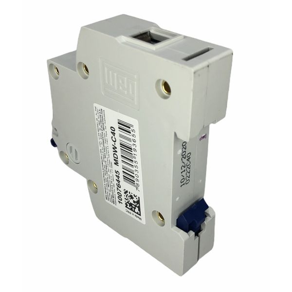 Disjuntor Unipolar Weg Din 40a 3ka Curva C MDW-C40