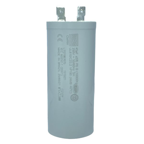 Capacitor Fixo De Polipropileno 45uf 250v Weg 10045828