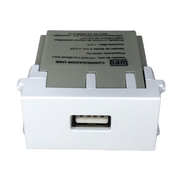 Modulo de Tomada USB Weg Refinatto Branco 127/220V 13799960