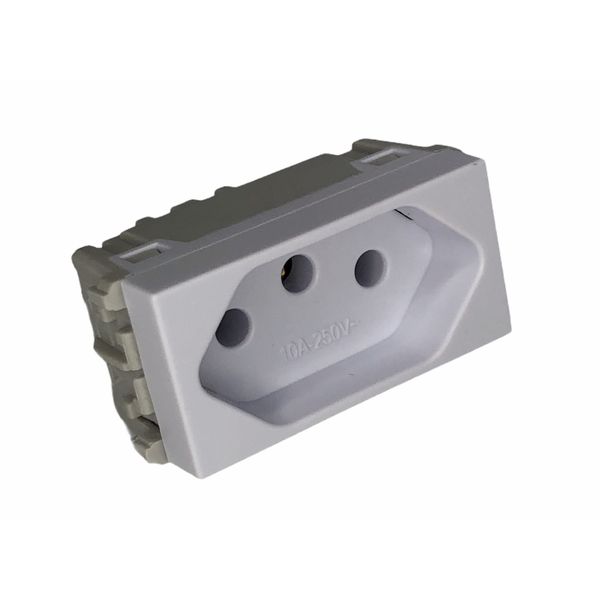 Refinatto Modulo Tomada 2P+T Weg 127/220V 10A Branco