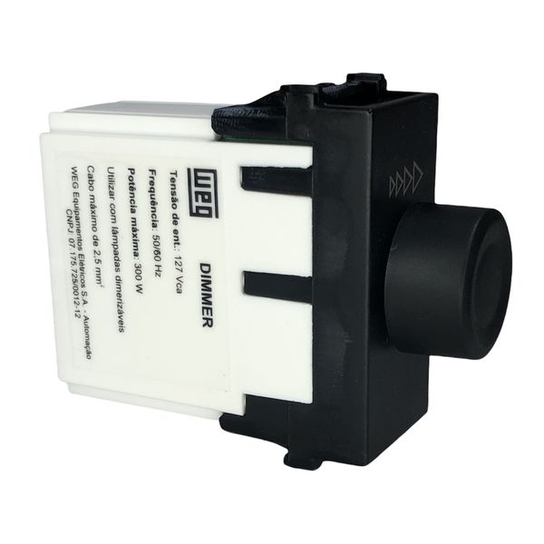 Modulo Variador De Luminosidade Dimmer Refinatto Weg 127V Preto 300W