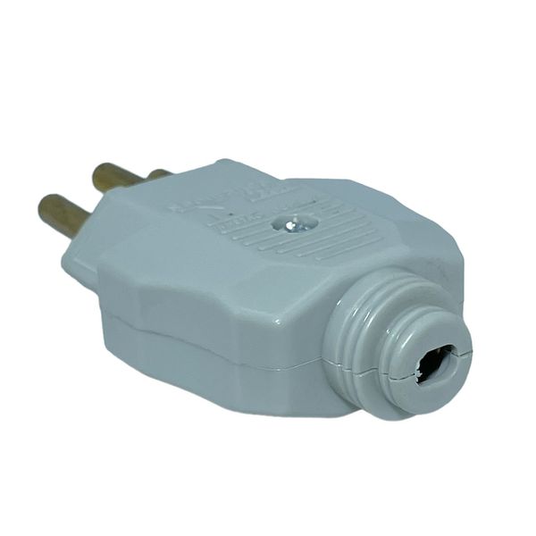 Plugue Macho 2p+t 20a 250v 180° Cinza Weg 13301672