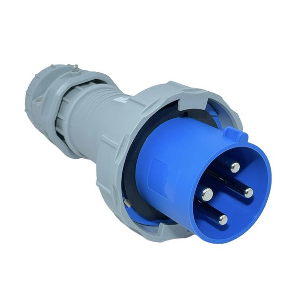 Plugue Industrial 3p+t 63a 9horas Azul 220-250v Weg 12821000