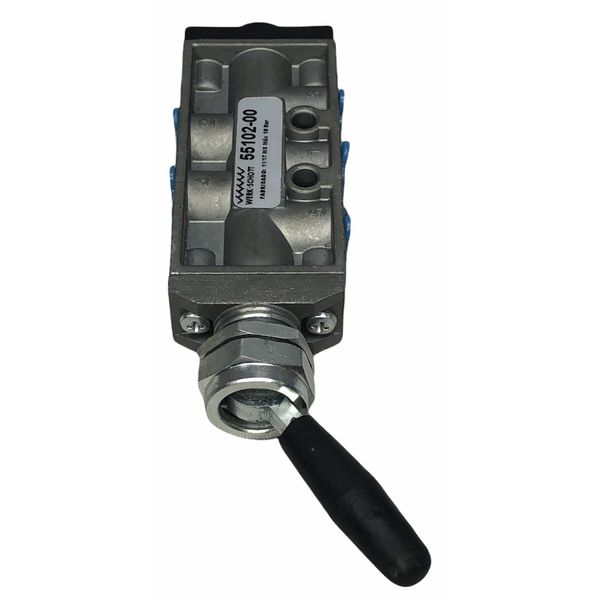 Valvula Pneumatica Alavanca Mola 1/8BSP 5V 2Pos Werk Schott