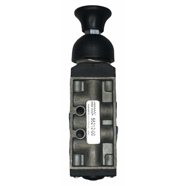 Valvula Pneumatica Botão Trava 1/8BSP 5V 2Pos CP Werk Schott