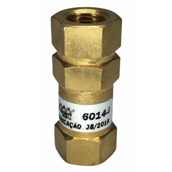 Valvula Pneumatica De Retenção Mola 1/4 Werk Schott 6014-i