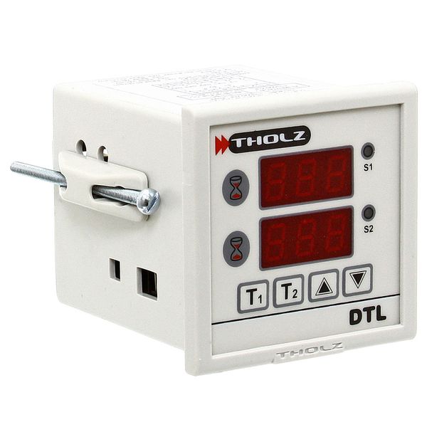 Duplo Controlador de Tempo Digital Tholz DTL409n-P031 72x72 bivolt