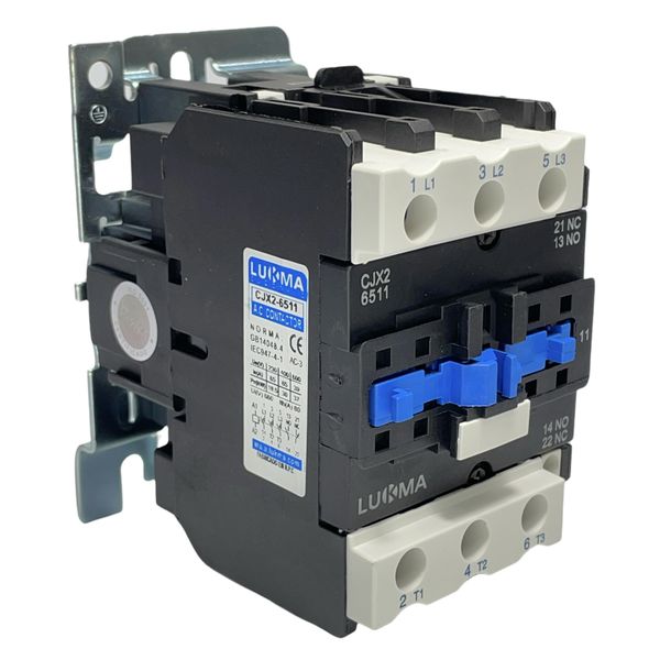 Contator Tripolar Lukma 65A 220Vca 1NA+1NF CJX26511 50/60Hz
