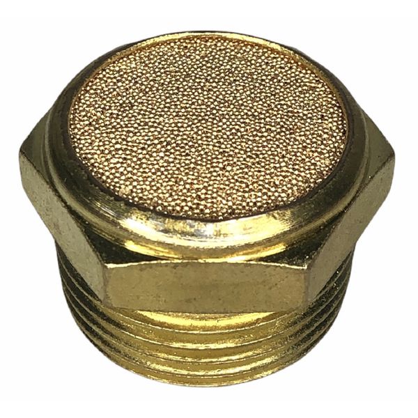 Silenciador Pneumatico Fluir Tipo Pastilha ou Plano Rosca 3/4