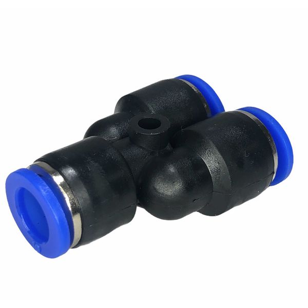 Conexão Pneumatica União Y Fluir Tubo 10mm Engate Rapido