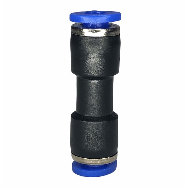 Conexão Pneumatica União Tipo Emenda Fluir 04mm Plastica 