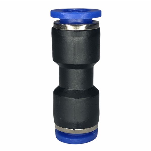 Conexão Pneumatica União Tipo Emenda Fluir 08mm Plastica