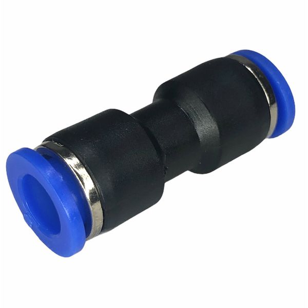 Conexão Pneumatica União Tipo Emenda Fluir 08mm Plastica