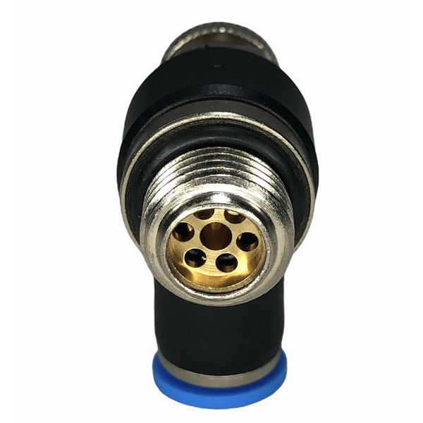 Conexão Pneumatica Cotovelo C/ Controle De Fluxo Fluir 06mm