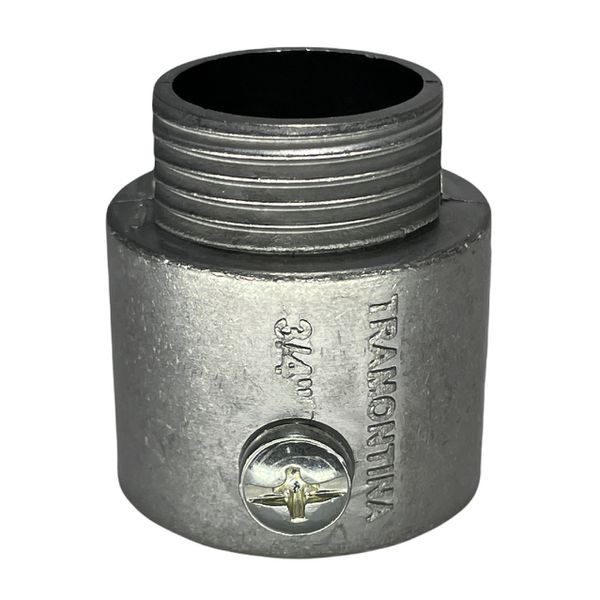 Conector Reto Flexor Com Rosca 3/4