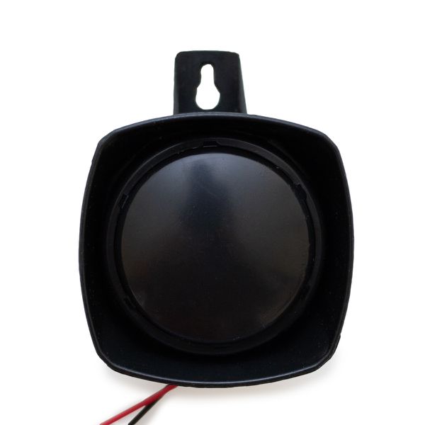 Sirene Eletrônica Bitonal Piezo 24V SP-002 MM Eletrônica