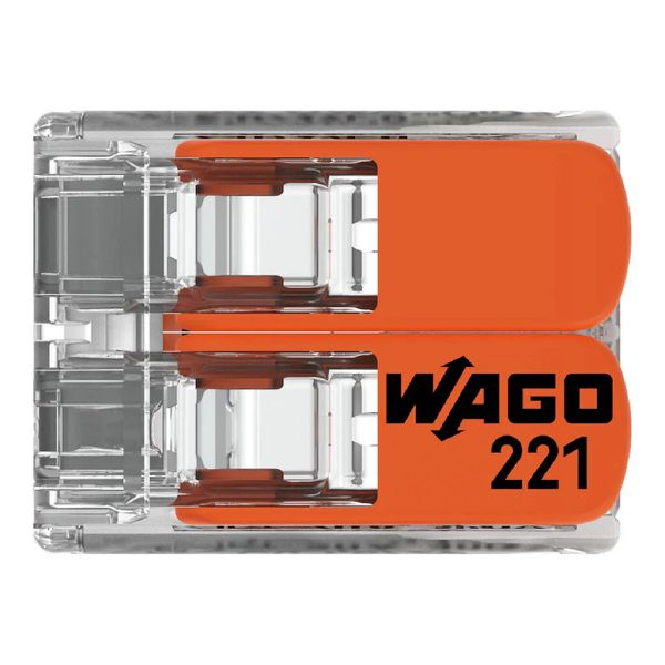 Kit 10 Conector Wago Para Emenda 2 Vias 32A 221-412 Wago