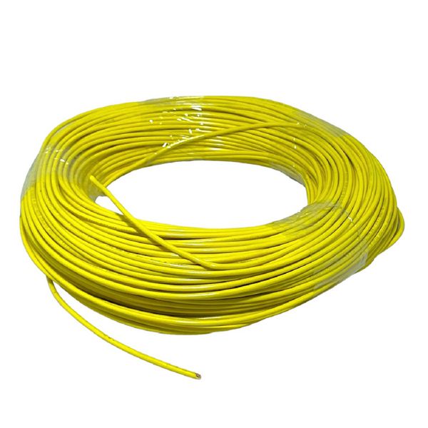 100Mts Cabo Flexivel 1.50mm² Amarelo 750V Anti-chama Inmetro