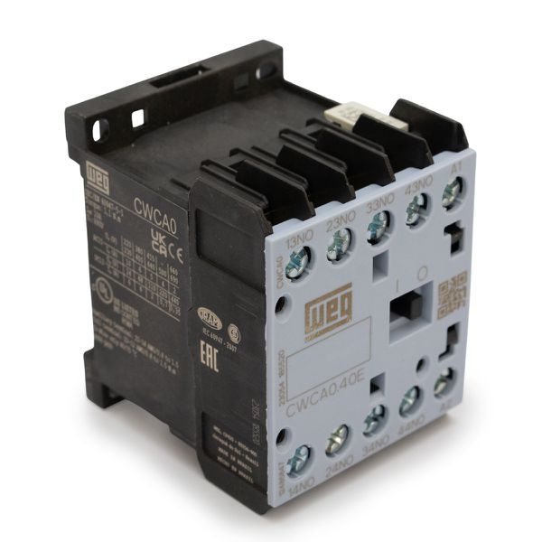Mini Contator Auxiliar 10a 220vca 4na Weg Cwca0-40-00-30