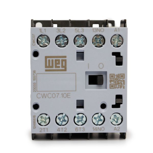 Mini Contator Tripolar 7a 110vca 1na Weg Cwc07-10-30v15