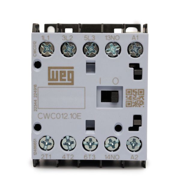 Contator Mini 3p 12a Weg Cwc012-10 110vca 1na