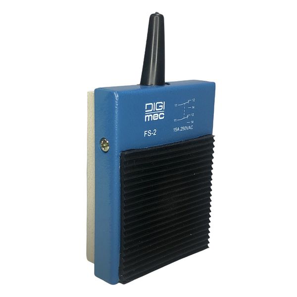 Pedal Elétrico Metálico C/ 2 Micro Int. 250v Digimec Fs-2