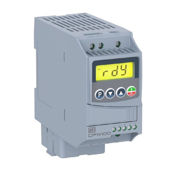 Inversor De Frequência 1cv Weg Cfw100 4,2a 220v Monofásico