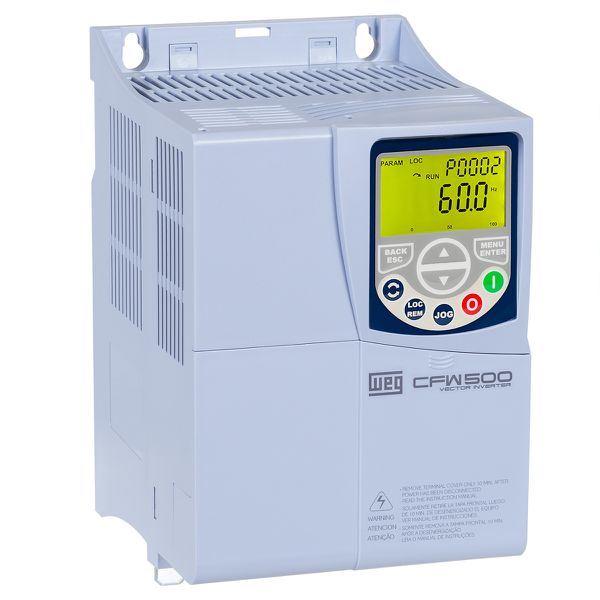 Inversor De Frequência Trifásico 7,5cv 24a 220v Weg Cfw500g2