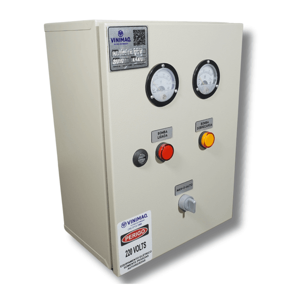 Painel Elétrico Partida Direta Bomba 0,75 e 1CV MONO 220V WEG