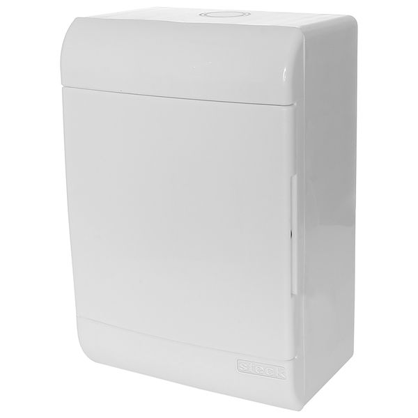 Quadro De Distribuição Sobrepor 1x5 Disjuntores Opaco Steck