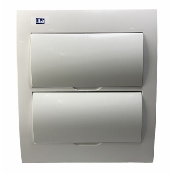 Quadro De Distribuição De Embutir Weg 24 Disjuntores Branco