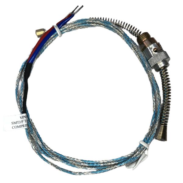 Termopar Flexível Tipo J 8mm x 2MT 370°C Switerm SMTJ08