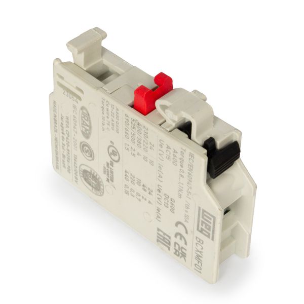 Bloco De Contato Aux.1NF Frontal P/ Contator Weg CWM