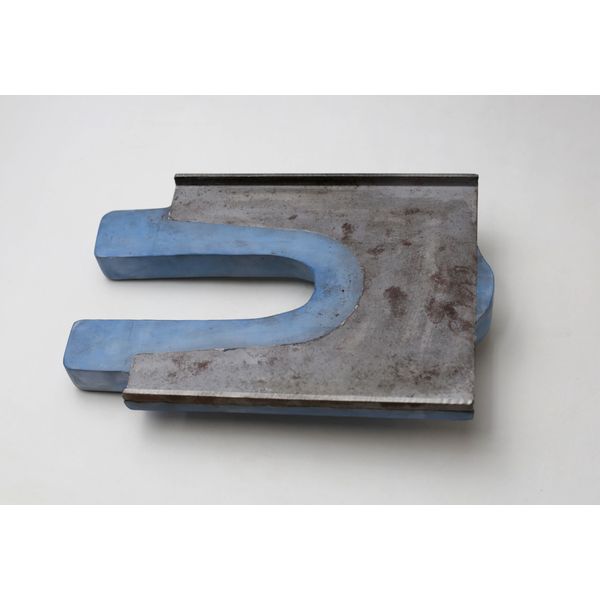 Chapa de Ferro com Borracha P/ Prensa Sola Tecsinos 2036/1