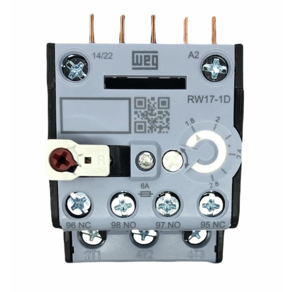 Rele De Sobrecarga Mini 1.8-2.8a Weg Rw17-1d3-d028