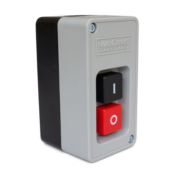 Chave Botoeira Bipolar 30A Com Caixa - Margirius 